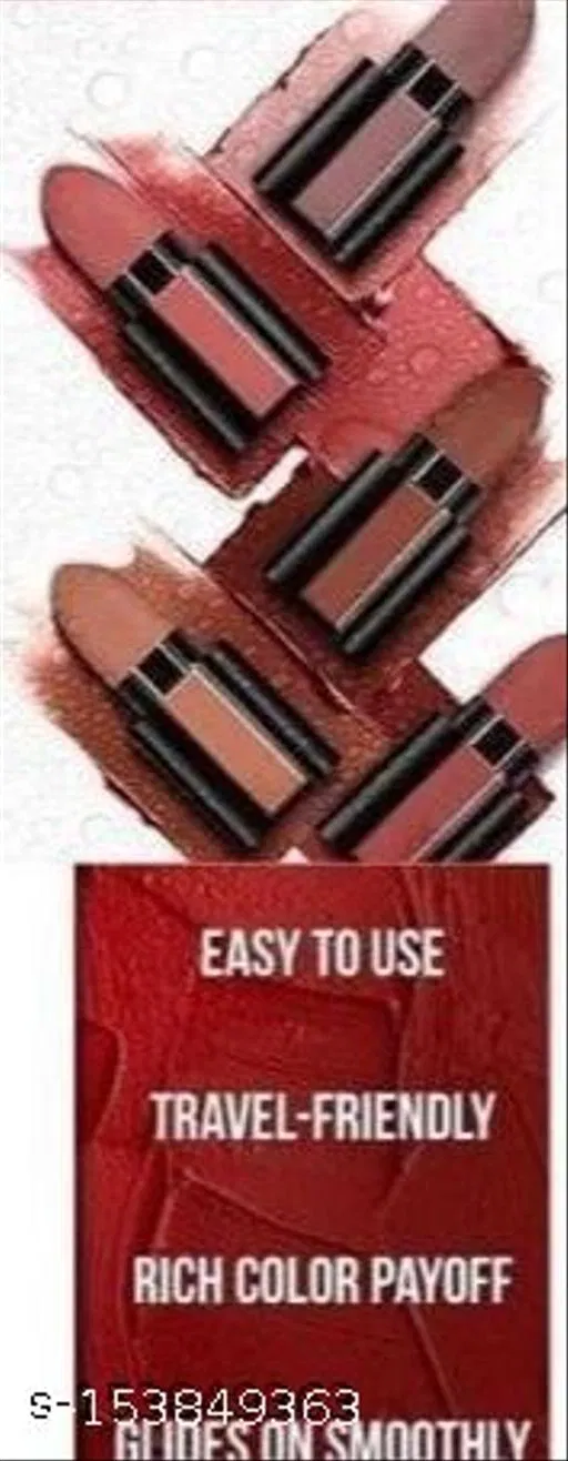 5 in 1 Mini Lipsticks for Women (Multicolor)
