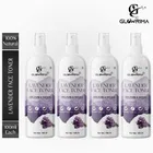 Glowrima 100% Natural Lavender Toner For Cleansing & Refreshing Skin Pore Tightening Toner With Spray (100 ml, Pack Of 4) (G-1471)