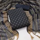 Jacquard Unstitched Dress Material for Women 