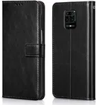 Mi Redmi Note 9 Pro Artificial Leather Mobile Flip Cover 