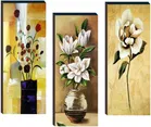 MDF 3 Pcs Designer Wall Painting for Home & Office 