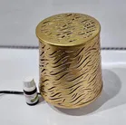 Metal Decorative Electric Moroccan-Style Oil Burner with Oil 
