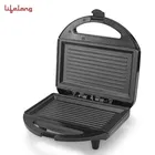 Lifelong Sandwich Griller , 750 W with 4 Slice Non-Stick Fixed Plates 