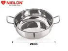 Stainless Steel Induction Base Kadhai 