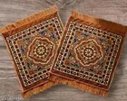 Qaleen Pooja Meditation/Multipurpose Rug (20x20Inch) set of 2 pcs