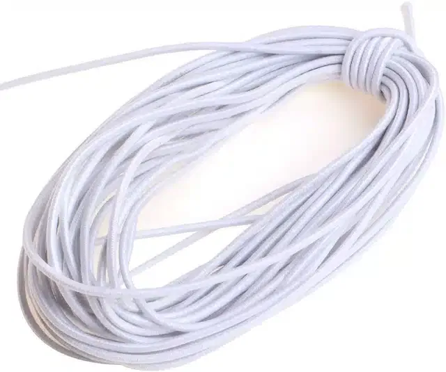 Round Heavy Elastic Cord (Multicolor, 8 m)