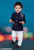 Botanical Cotton Kurta Set for Boys 