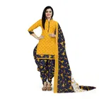 Cotton Suit Fabric with Dupatta for Women 