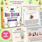 My First Nav-Durga Shloka Book for Kids | Early Spiritual Learning Board Book with Simple Sanskrit Shlokas, Hindi & English Meanings, Colourful Illustrations, Festival Learning, Birthday Gift, Homeschooling, Preschool & Kindergarten Toddlers