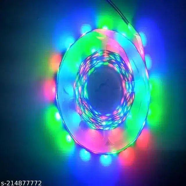 Remote Control LED Strip Lights (Multicolor, 4 m)