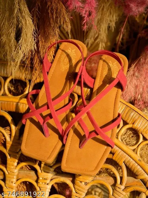 Shoetopia Flat Red Size 3.0