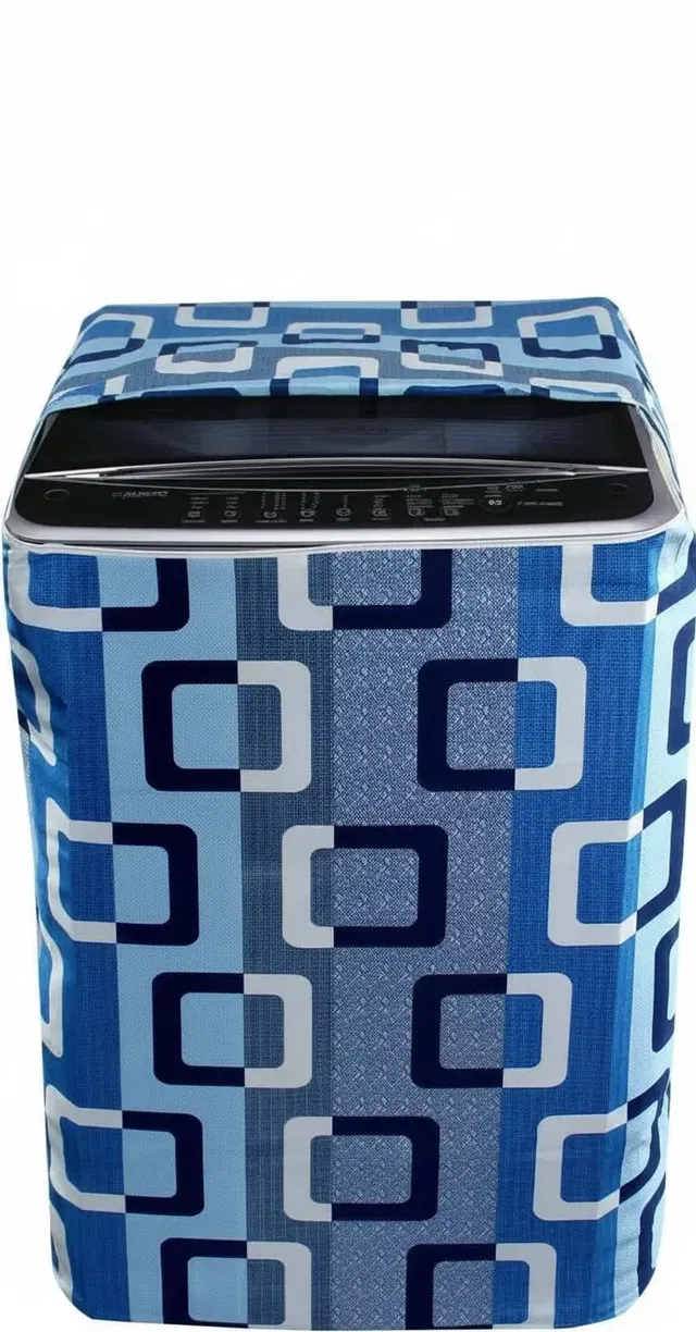 Top Loading Washing Machine Cover (Blue, Pack of 1)
