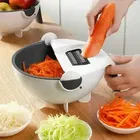 K Kudos 9 In 1 Multifunctional Vegetable Cutter With Drain Basket 