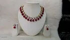 Stylish Women'S Jewellery Set, Maroon