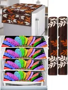 Knit 7 Pcs Fridge Cover Set 