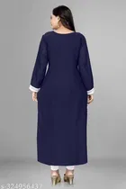 Georgette Embroidered Kurti for Women 