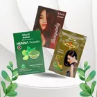 Khadi Kamal Herbal BH+ Hair Color (Burgundy) & Henna Powder (Pack of 3)