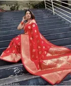 Banarasi Silk Zari Woven Saree for Women 