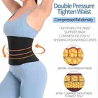 Waist Belt Elastic Body Shaper & Tummy Wrap for Weight Loss, Belly Fat Reduction & Post-Delivery Support 