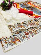 Art Silk Printed Saree for Women 