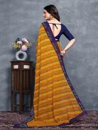 Georgette Printed Saree for Women 