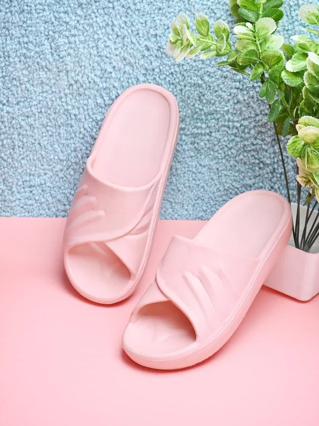 Sliders for Women (Peach, 8)