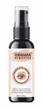 Donnara Organics Under Eye Cream to Remove Dark Circles, Wrinkles & Fine Lines (50 ml)