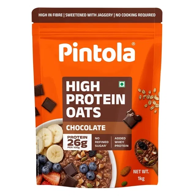 Pintola High Protein Oats Dark Chocolate Pouch 1 kg