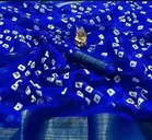 SVB लिनन साड़ी फॉर विमेंस 