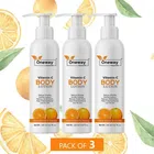 Oneway Happiness Vitamin C Body Lotion (Pack of 3, 200 ml)