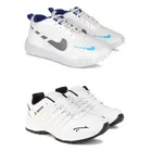 Sports Shoes for Men, Multicolor, Pack of 2 