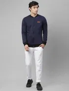 Rigo Men's Fleece Bomber Jacket 