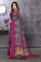 Chiffon Printed Saree for Women 