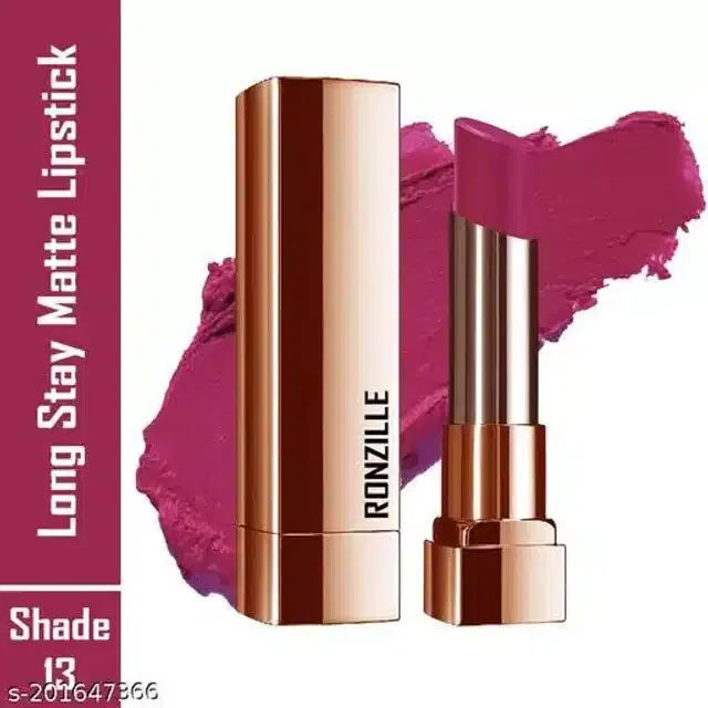 Ronzille Matte Lipstick (Simple Pink)