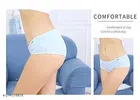 Solid Mid Rise Hipster Cotton Blend Briefs for Women, Pack of 3 