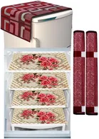 Knit 7 Pcs Fridge Cover Set 