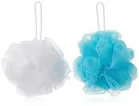 Soft Round Bathing Loofah (Assorted, Pack of 2)