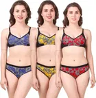 Cotton Blend Lingerie Set for Women 