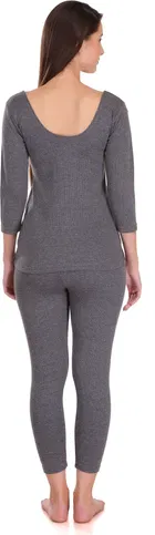 Polycotton Full Sleeves Thermal Set for Women 