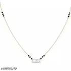 Designer Stylish Mangalsutra for Women, Golden