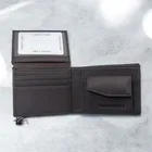 PU Leather Men's Wallet – Slim, Bifold Design with Card & Cash Compartments 