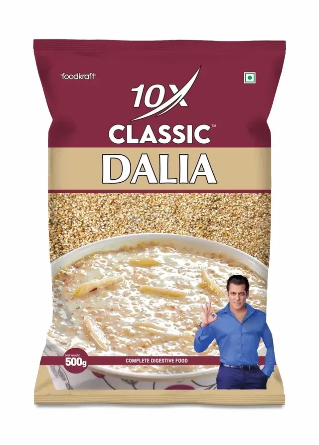 10X क्लासिक दलिया 500 g.