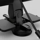 Adjustable Suction Sit-Up Bar with Foam Rollers ,