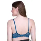 Cotton Blend Printed Padded Bra for Women 