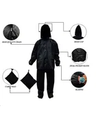 Nylon Solid Raincoat for Men 