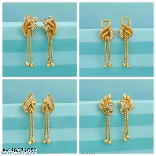 Combo Of 4 Earrings