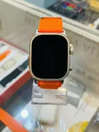 Silicone T800 Ultra Smartwatch for Men & Women (Orange)