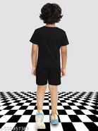 Cotton Blend Printed Clothing Set for Boys, Multicolour, Pack Of 3 