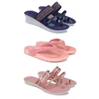 Combo of Flats with Slippers & Sandals for Women 