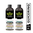 Haria Naturals Organic Glycerine - For Softens & Moisturises, Multi-Purpose 200 ml (pack of 2) (400 ml) (Pack of 2) (B-15330)